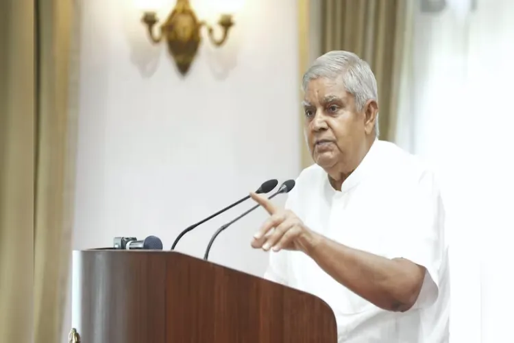 Terrorism will no longer be tolerated, India has given a message to the world: Dhankhar