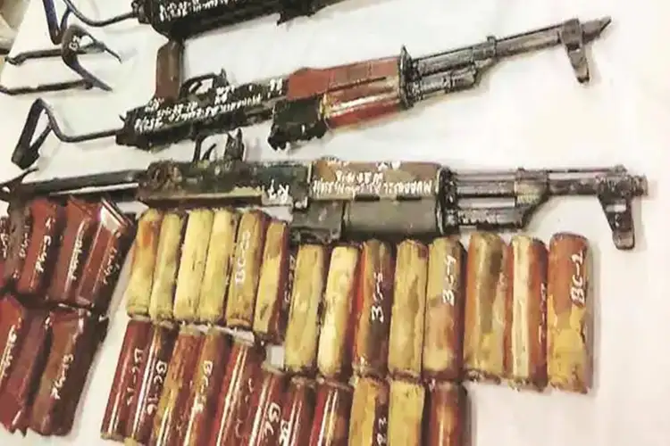 Eight militants arrested in Manipur, weapons recovered