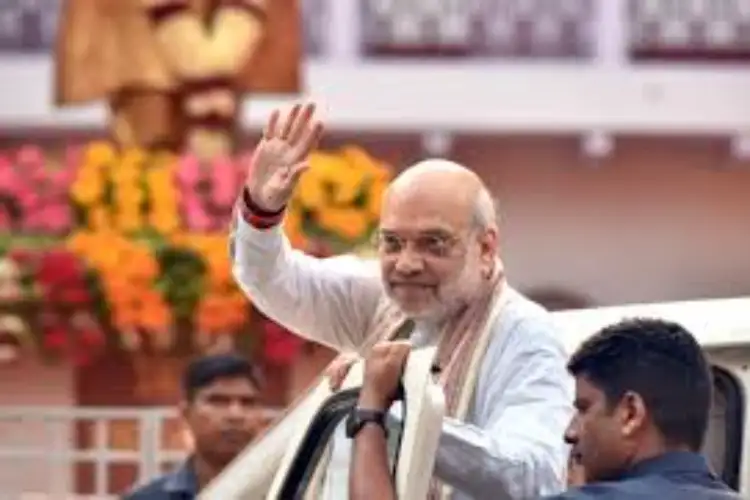 Amit Shah offered prayers at Meenakshi Temple in Tamil Nadu