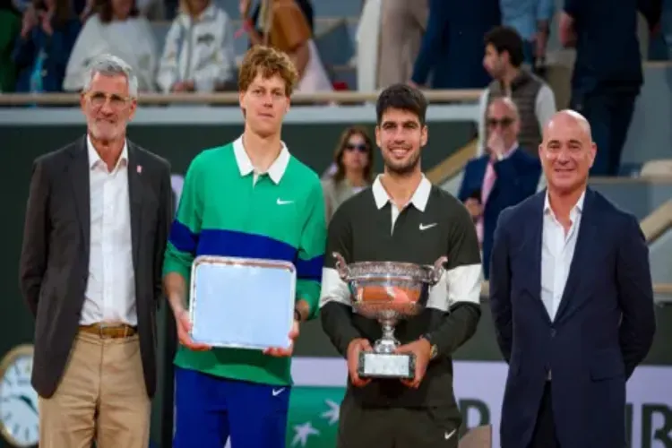 French Open 2025: Alcaraz created history by defeating Sinner, the great battle lasted for five sets