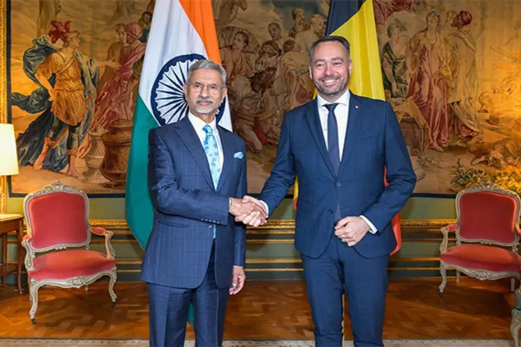 Jaishankar holds wide-ranging discussions with Belgian Foreign Minister on trade, defence and clean energy