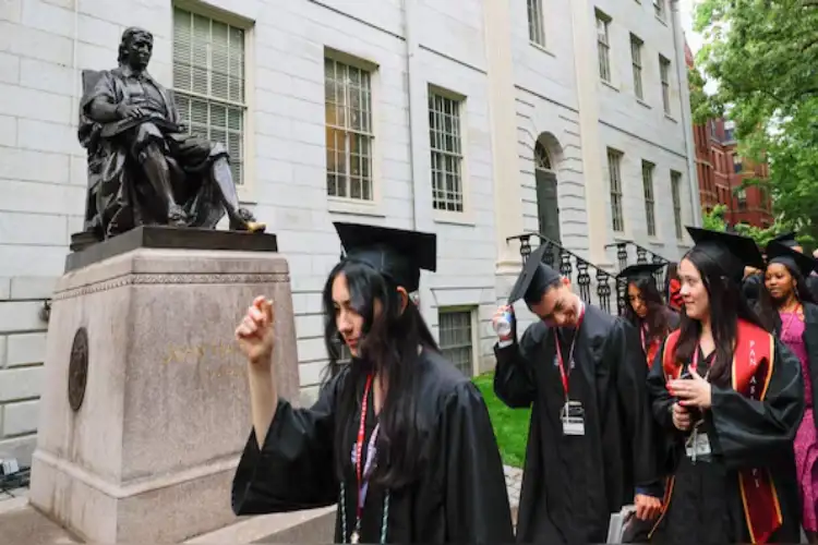Indian students grappling with uncertainties at Harvard