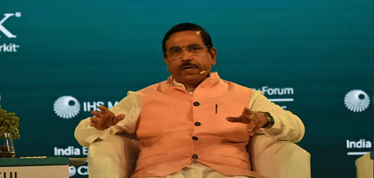 Prime Minister Modi's able leadership has ended 'policy paralysis': Prahlad Joshi