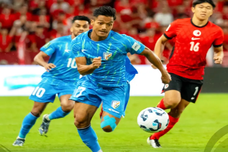 India suffers setback in Asian Cup qualifiers, loses 0-1 to Hong Kong