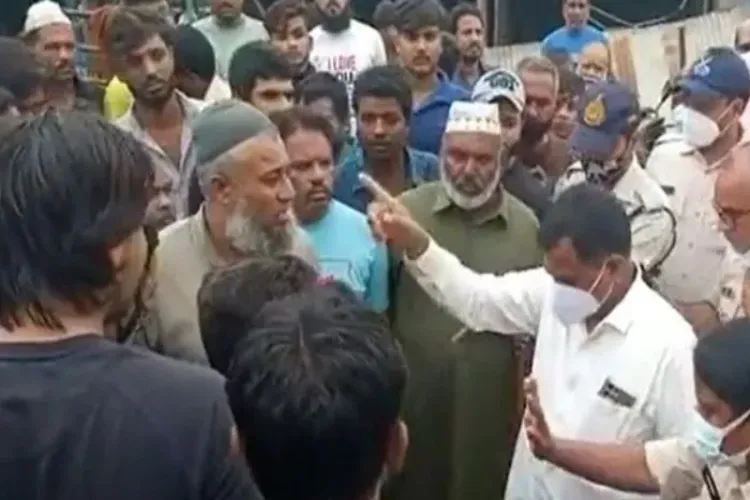 Madhya Pradesh: District administration removes illegal constructions in Begum Bagh area of ​​Ujjain