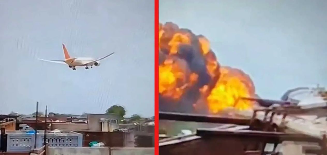 Air India's London flight AI171 crashes in Ahmedabad, 242 people were on board