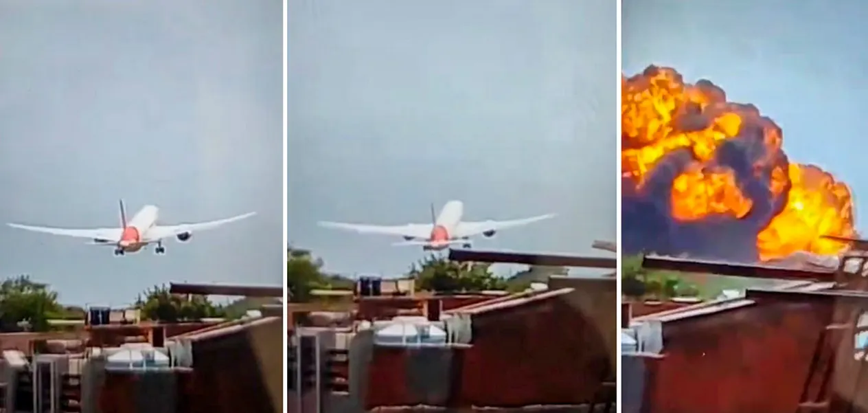 Air India's London flight AI171 crashes in Ahmedabad, 242 people were on board