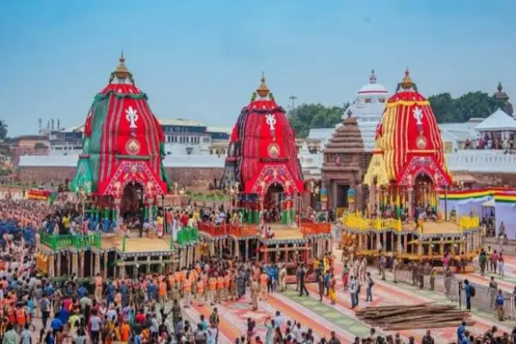 Odisha: Preparations in full swing for Jagannath Rath Yatra in Puri