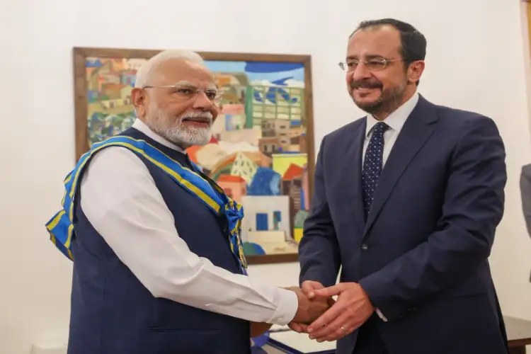 This is not the era of war: Modi says after talks with Cyprus President