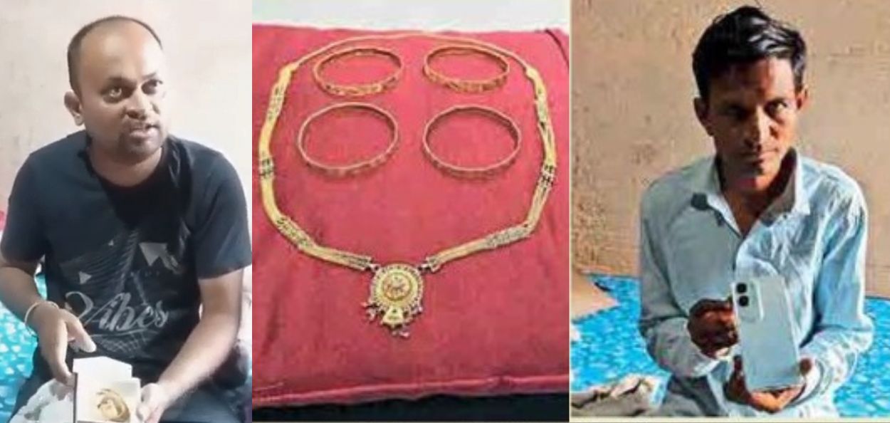 Amin showed an example of humanity by returning gold worth lakhs
