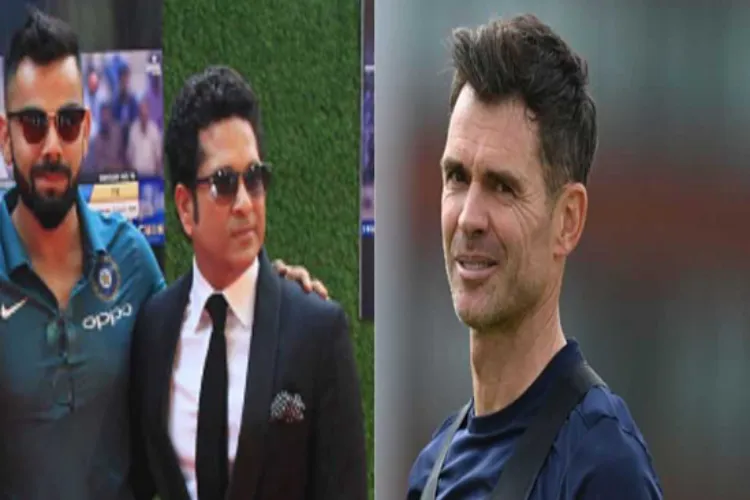 There was a battle for supremacy against Virat Kohli, this did not happen with Sachin: James Anderson