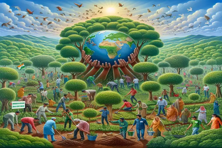 New Green India Mission launched to restore ecosystem in Aravallis, Himalayas, Western Ghats