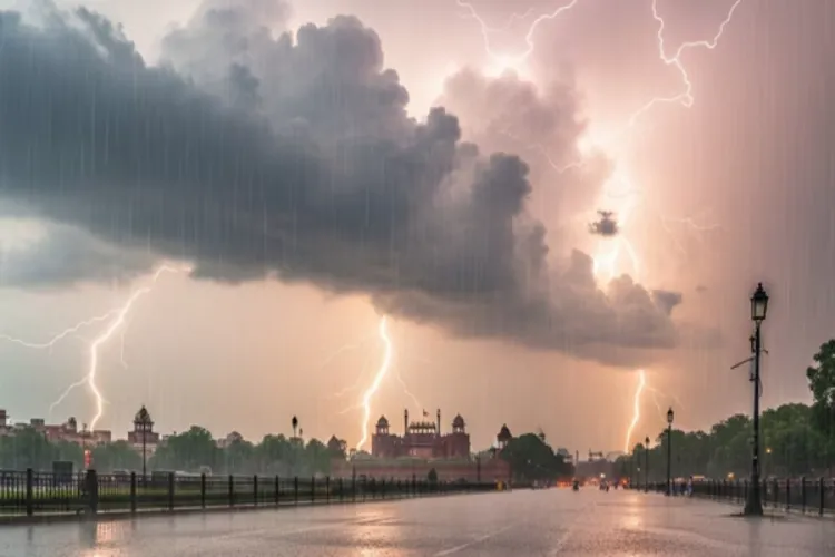 Possibility of rain and thunder in Delhi today, temperature expected to be around 37 degrees
