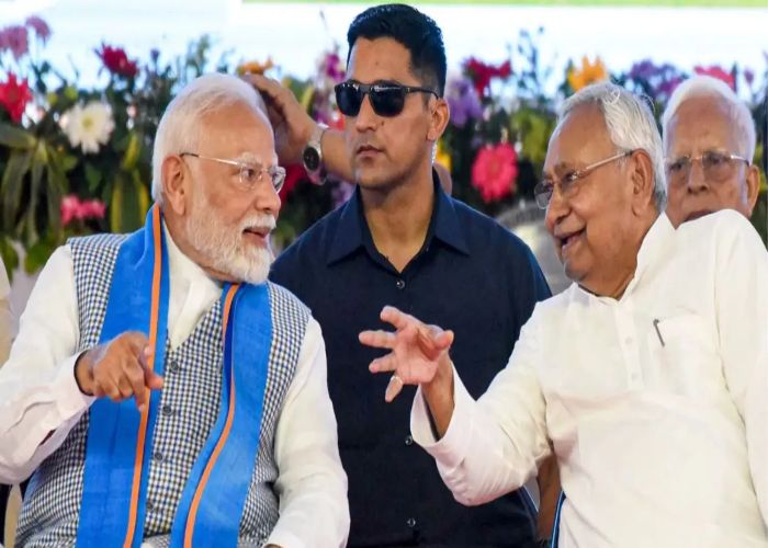 CM Nitish expressed gratitude to Prime Minister Modi for the announcement of caste census