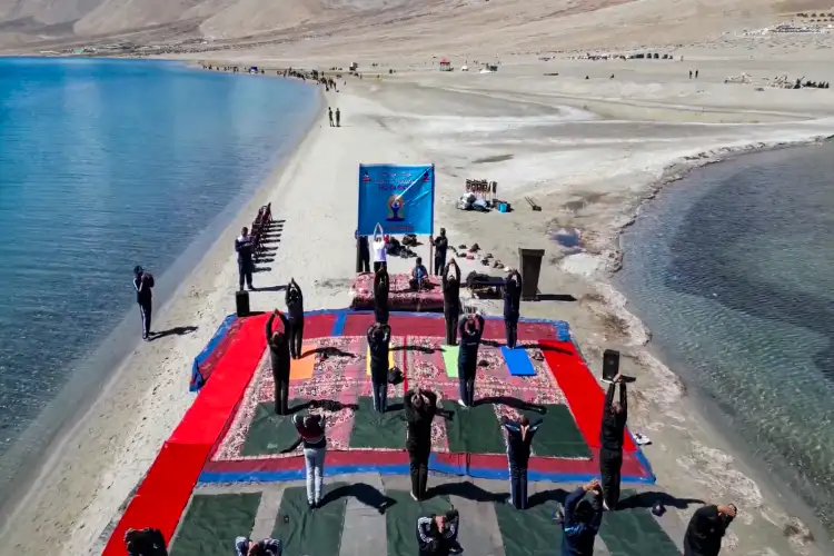 From Siachen to the sea, armed forces celebrated International Yoga Day