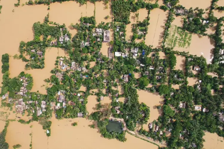 Odisha: 50,000 people affected by flash floods in Subarnarekha river