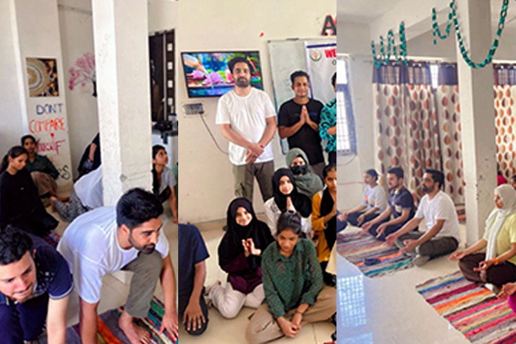 Rahat Welfare Foundation organized a special event on International Yoga Day