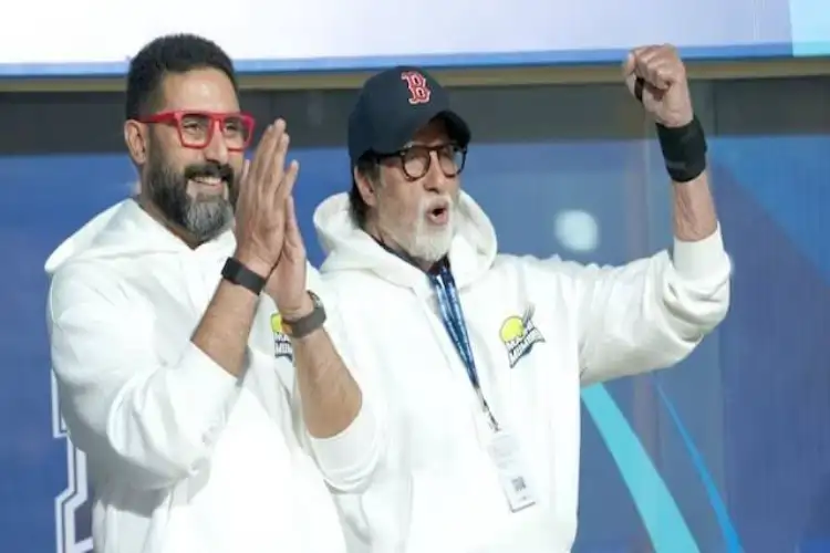 Amitabh Bachchan calls son Abhishek his 