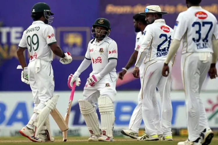 Rain snatched victory, Bangladesh-Sri Lanka first test ended in a draw