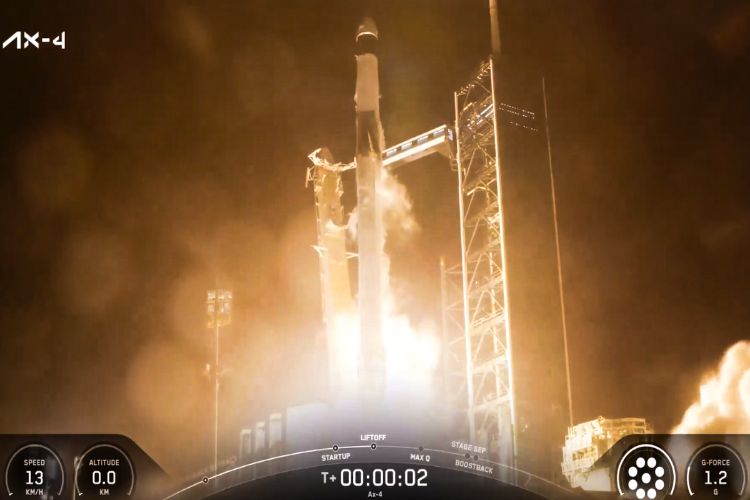 Axiom-4 mission: Air Force said - wonderful moment for India