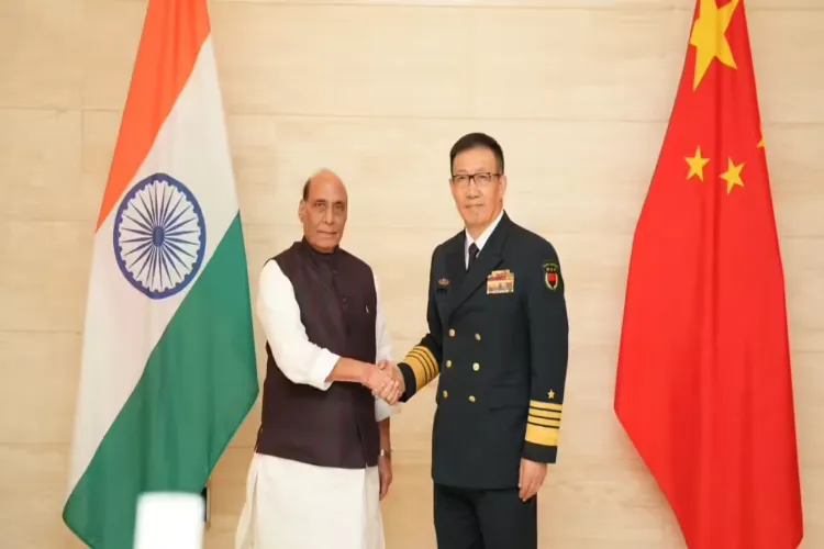 Defence Minister Rajnath Singh met his Chinese counterpart General Dong Jun, said – 'It is the responsibility of both the countries to maintain a positive attitude'