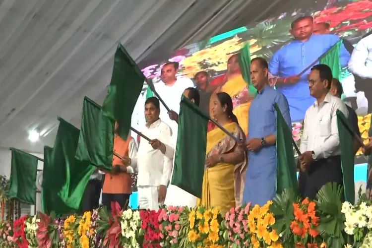 Delhi Chief Minister flagged off 105 new DEVI e-buses, inaugurated Narela depot