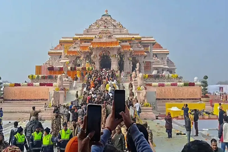 After the Pran Pratishtha of Ram Mandir, till now five and a half crore devotees have visited Ramlala