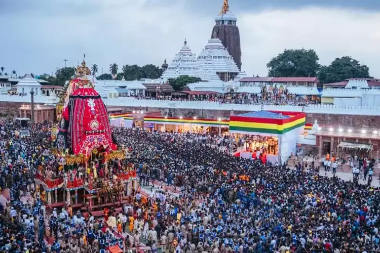 Devotees from across the globe gather in Puri to witness Rath Yatra