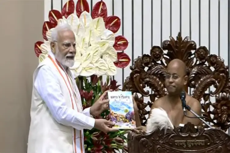 PM Modi attends centenary celebrations of Acharya Shri 108 Vidyanand Ji Maharaj