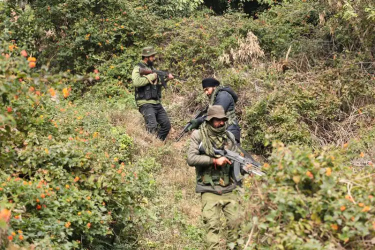 Search operation to trace 3 JeM terrorists in J-K’s Basantgarh enters third day