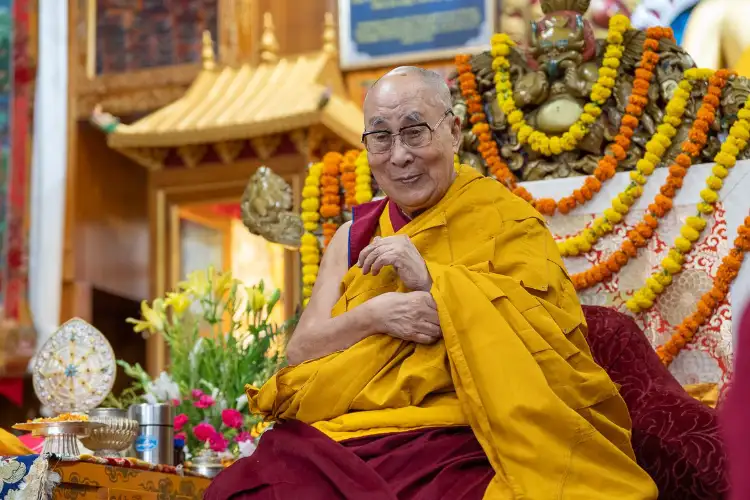 Dalai Lama attends prayers at Dharamshala ahead of 90th birthday