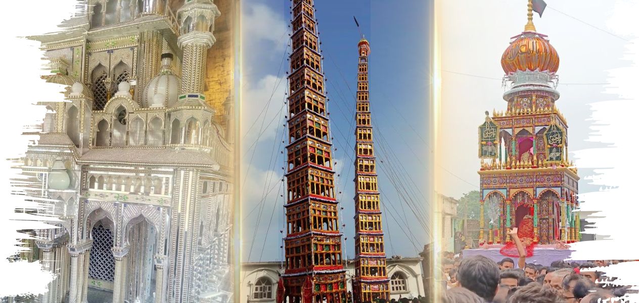 The world's tallest Tajia is made in Bhikhapur of Siwan in Bihar, it is a symbol of Hindu-Muslim unity