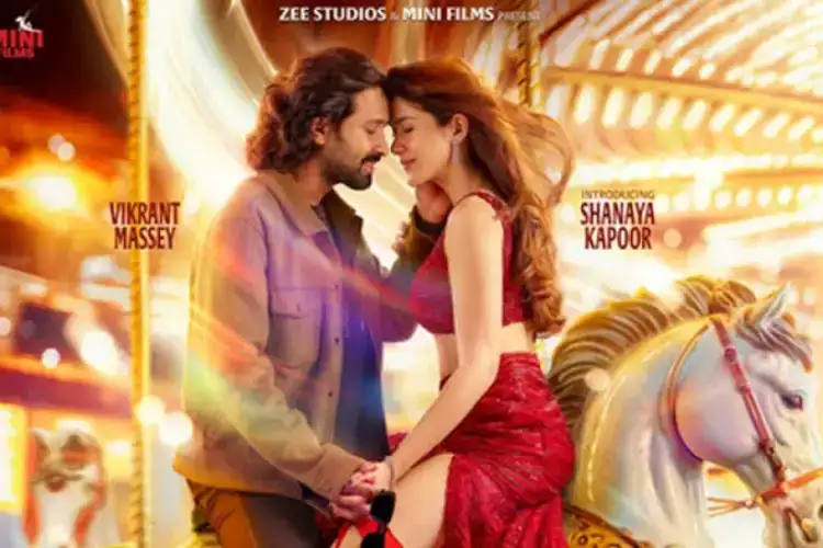 A look at romantic chemistry between Shanaya Kapoor, Vikrant Massey in 'Aankhon Ki Gustaakhiyan' trailer