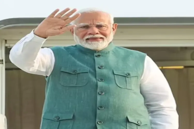 PM Narendra Modi leaves on a five-nation visit, will attend BRICS summit