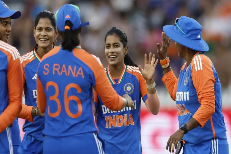 Rodrigues and Amanjot gave India their second big win over England, an unassailable 2-0 lead in the T20 series