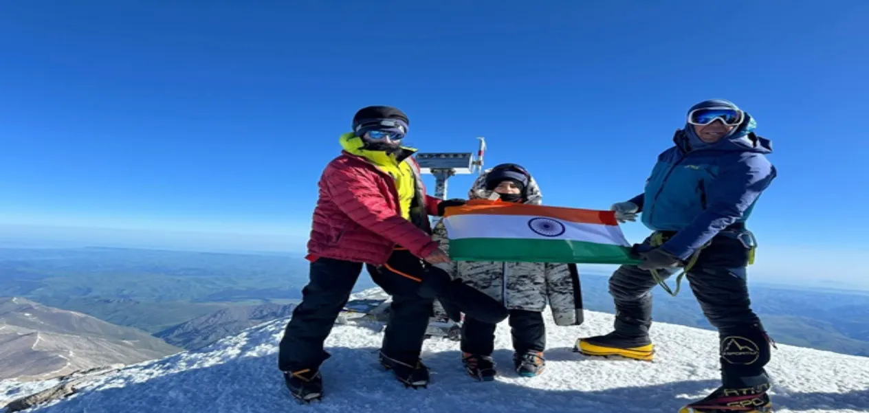 Punjab's son waved the tricolor, conquered Mount Elbrus at the age of six