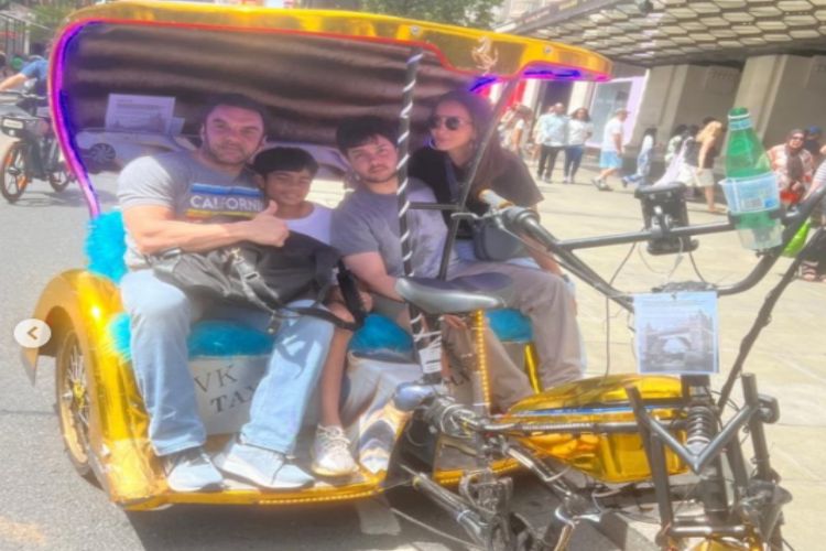 Sohail Khan's family trip, photos viral on social media