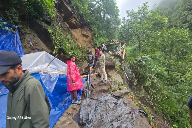 Uttarakhand: Kedarnath Yatra temporarily halts after landslide damages pedestrian route