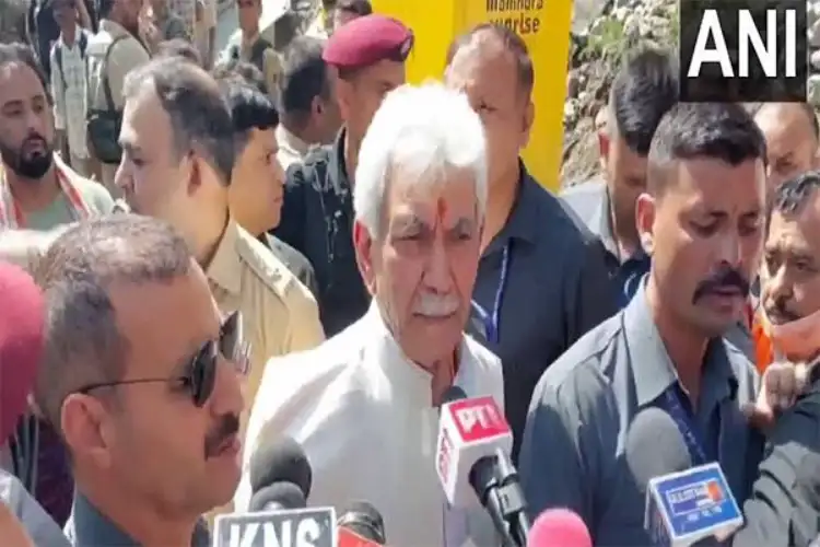 Over 20,000 devotees conclude pilgrimage to Amarnath: J-K LG Manoj Sinha