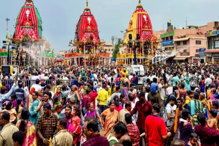 Security beefed up in Puri for Lord Jagannath's 'Bahuda Yatra' after stampede deaths