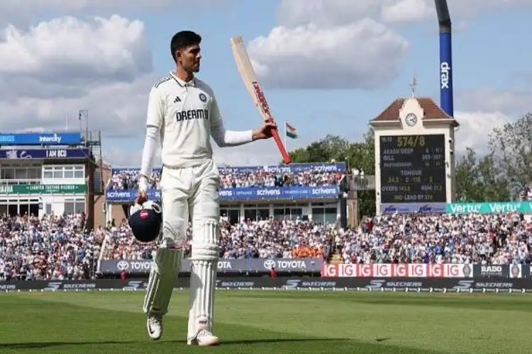Numbers etched in history: A deep look into Gill's historic Birmingham outing with the bat