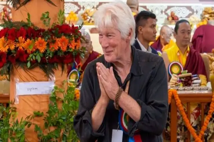 Hollywood star Richard Gere attends Dalai Lama's 90th birthday celebration in Dharamshala