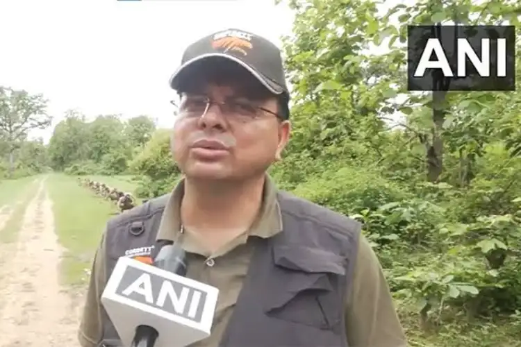 Uttarakhand CM Pushkar Singh Dhami takes jungle safari in Corbett National Park