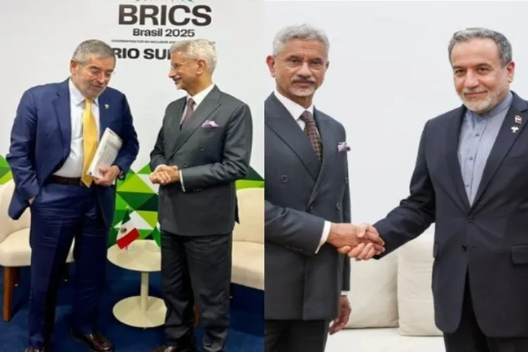 Foreign Minister S. Jaishankar meets Iranian and Mexican counterparts on the sidelines of the BRICS summit
