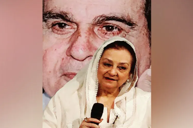 Saira Banu paid emotional tribute to Dilip Kumar on his fourth death anniversary