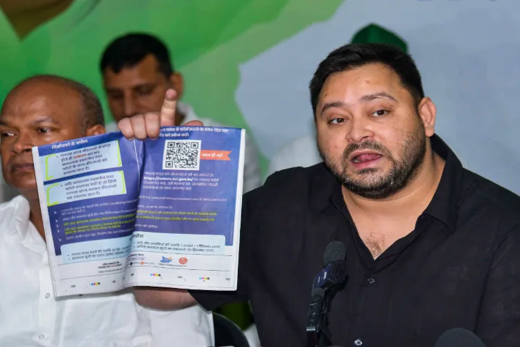 Tejashwi Yadav demands: Ban on special intensive revision of voter list till Bihar elections