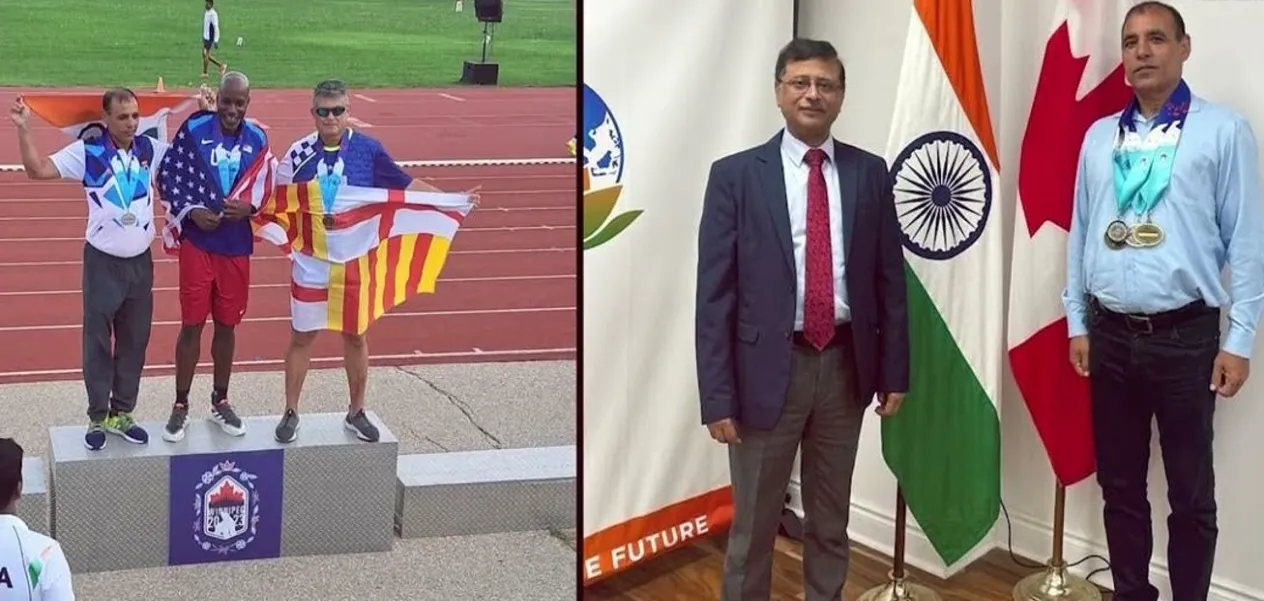Kargil hero Prem Singh Maan created history in America, won two medals for the country at the age of 61