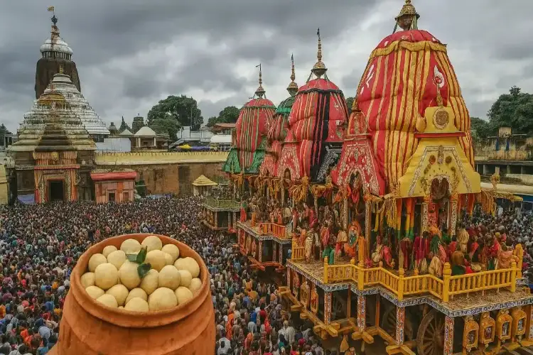 Odisha celebrates Rasagolla Dibasa as Lord Jagannath returns to Puri temple after Rath Yatra