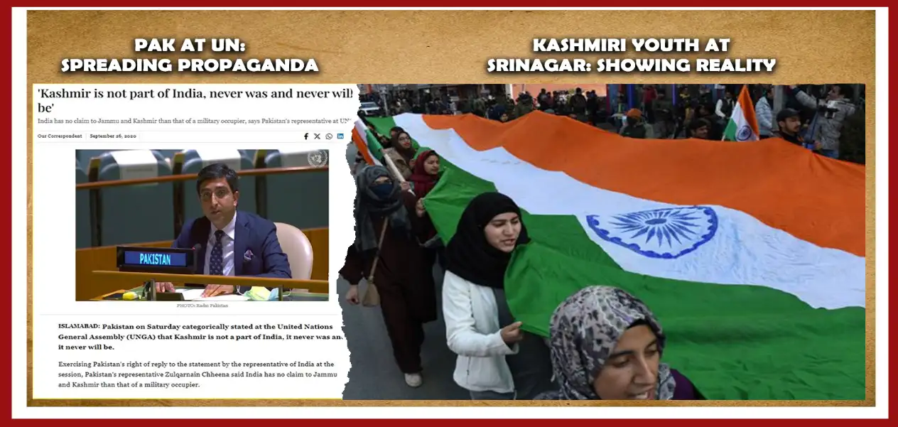 Kashmiri youth broke the shackles of terror, chose the path of peace