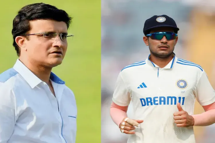 It was good to see the young captain taking responsibility: Ganguly praised Shubhaman